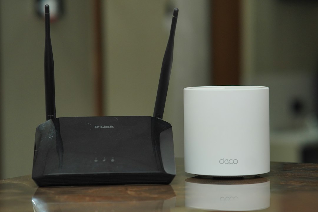 Home WiFi router used for reliable internet streaming