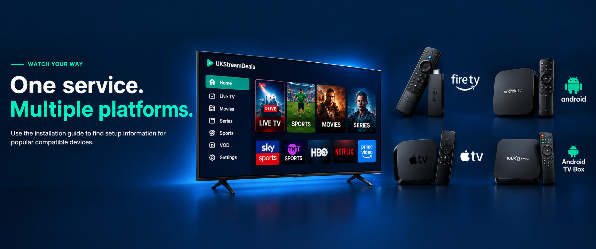 UKStreamDeals — One service. Multiple platforms.
