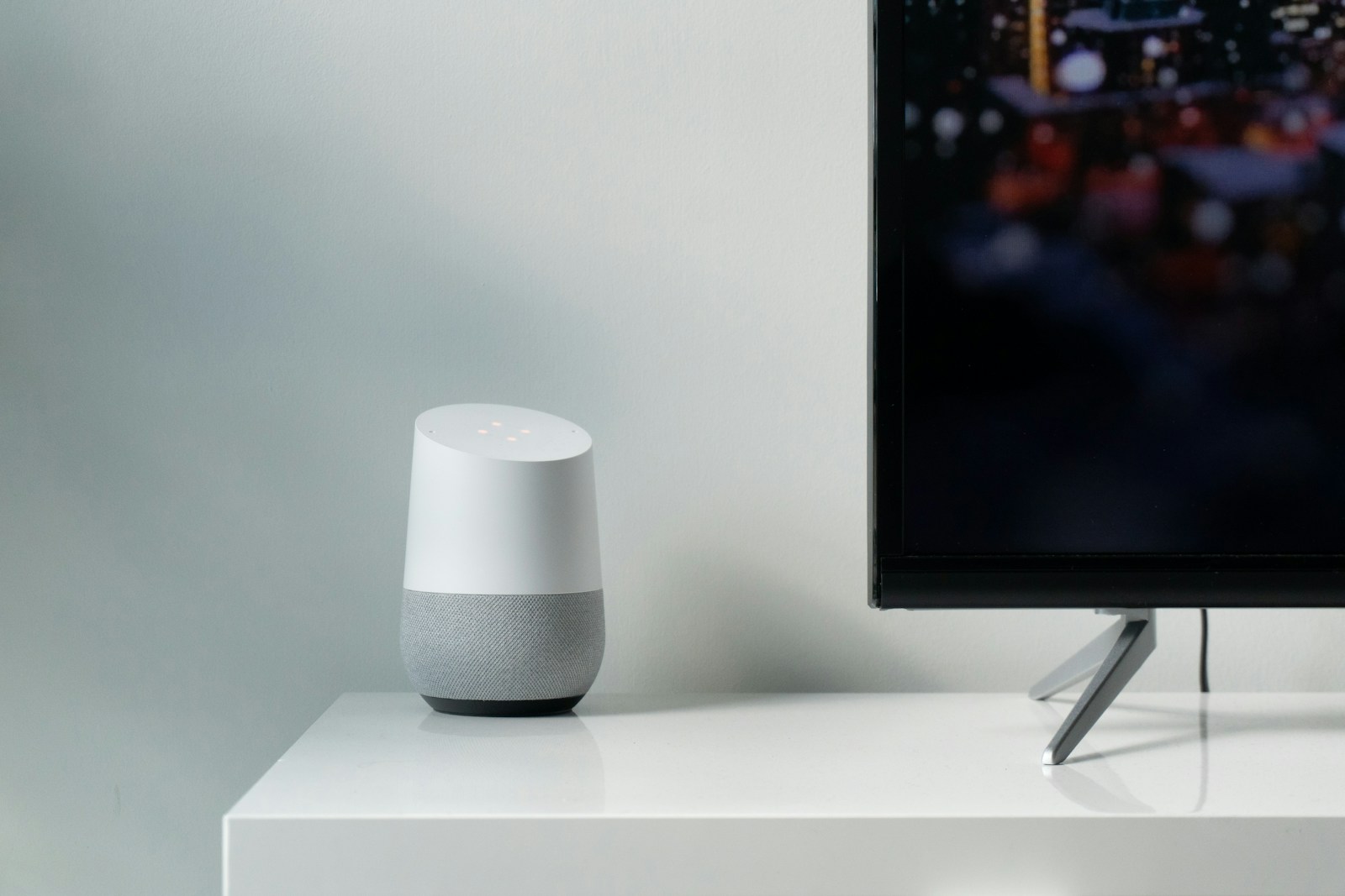 Google TV streaming device and television setup for IPTV
