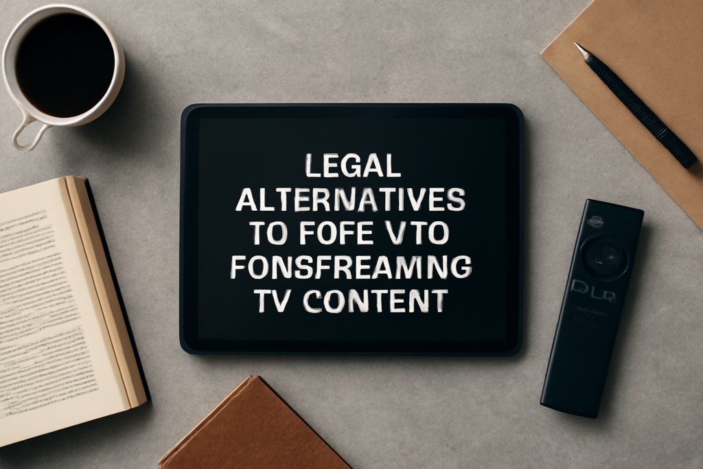 Legal Alternatives to Free IPTV for Streaming TV Content - Legal Alternatives to Free IPTV for Streaming TV Content